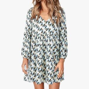 Geometric Patterned Dress